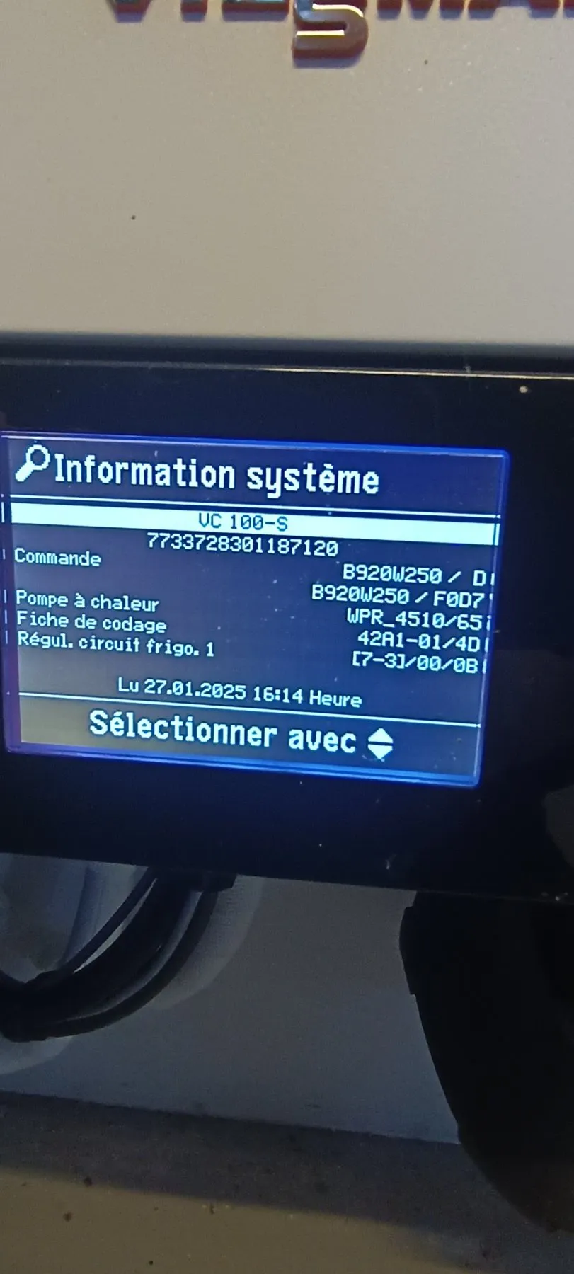 Impossibilité d'atteindre 19 °C — Plafonnement à 16 °C